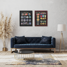 Load image into Gallery viewer, 11x14 Pin Display Case with UV Protection Acrylic Door