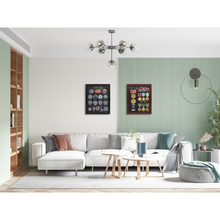 Load image into Gallery viewer, 11x14 Pin Display Case with UV Protection Acrylic Door