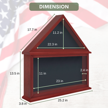 Load image into Gallery viewer, Flag Certificate Display Case