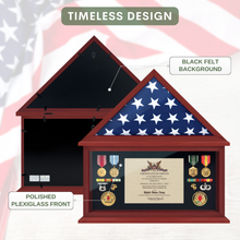 Load image into Gallery viewer, Flag Certificate Display Case