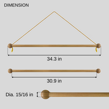 Load image into Gallery viewer, 35" Wood Banner Pole