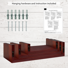 Load image into Gallery viewer, Solid Wood Floating Shelves