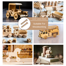 Load image into Gallery viewer, Wood Axle Pegs
