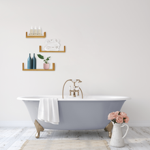 Load image into Gallery viewer, Solid Wood Floating Shelves