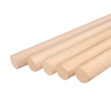 Load image into Gallery viewer, Wooden Dowel Rods