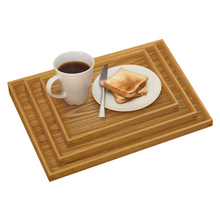Load image into Gallery viewer, Teak Wood Serving Trays