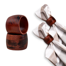Load image into Gallery viewer, Wooden Napkin Rings (Set of 12)