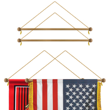 Load image into Gallery viewer, 35" Wood Banner Pole
