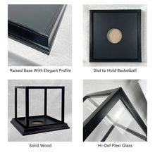 Load image into Gallery viewer, Basketball Wooden Display Case