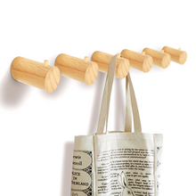 Load image into Gallery viewer, Wood Wall Hooks