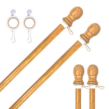 Load image into Gallery viewer, 56" Wooden Flag Pole For House
