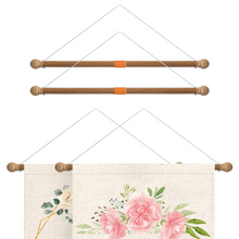 Load image into Gallery viewer, 35" Wood Banner Pole