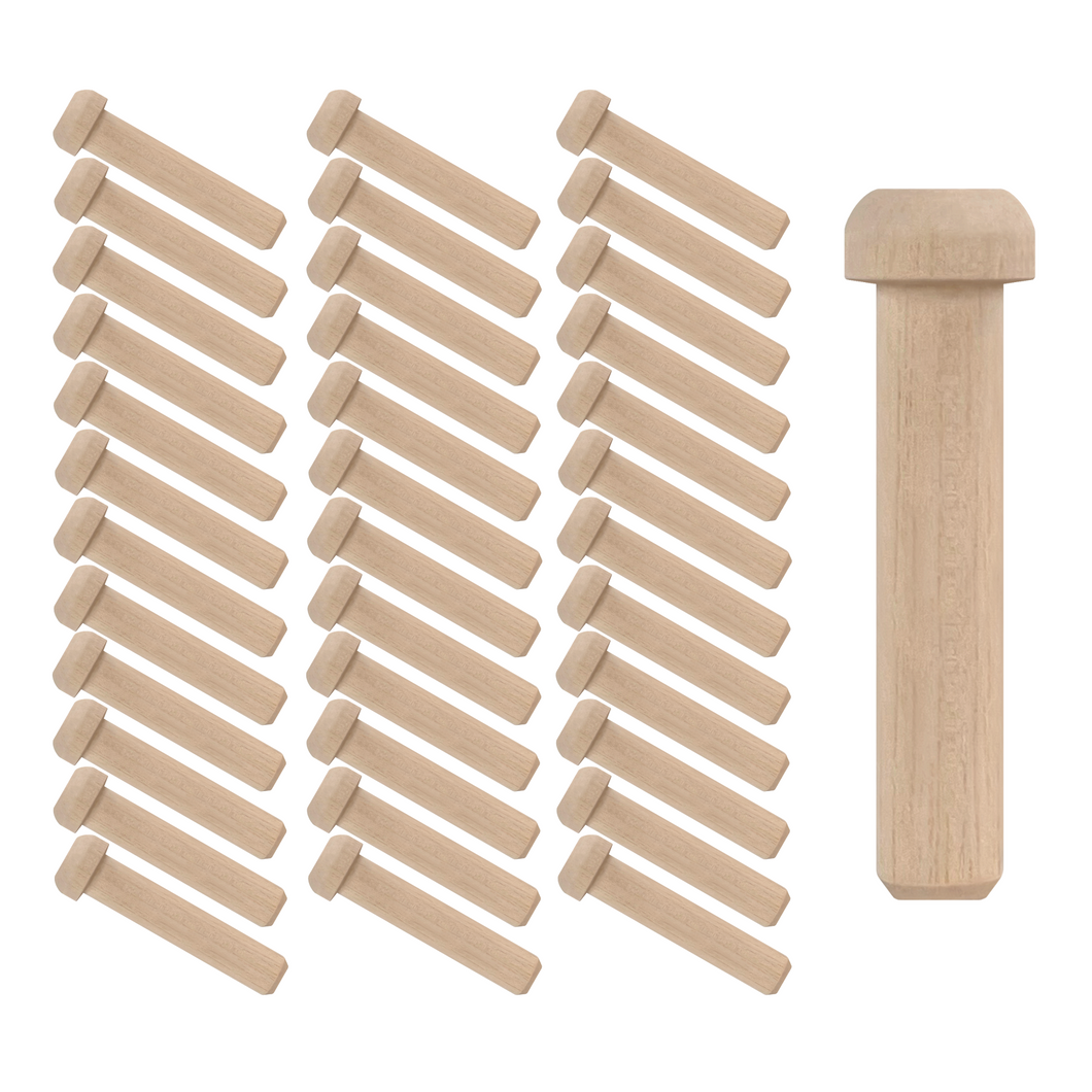 Wood Axle Pegs