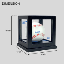 Load image into Gallery viewer, Baseball Wooden Display Case
