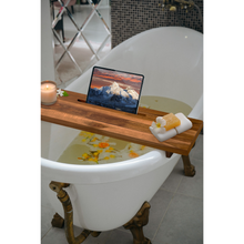 Load image into Gallery viewer, WOODEN BATH THUB TRAY
