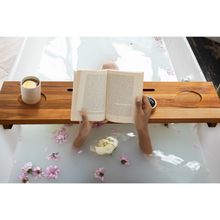Load image into Gallery viewer, WOODEN BATH THUB TRAY
