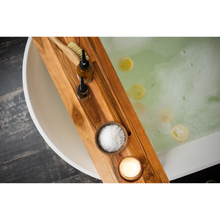 Load image into Gallery viewer, WOODEN BATH THUB TRAY
