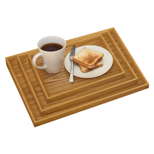 Load image into Gallery viewer, Teak Wood Serving Trays
