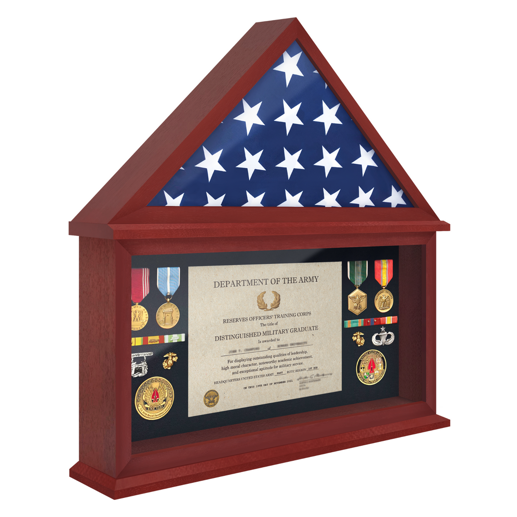 Flag Certificate Display Case