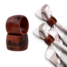 Load image into Gallery viewer, Wooden Napkin Rings (Set of 12)
