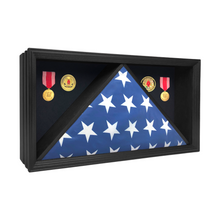 Load image into Gallery viewer, Military Shadow Box
